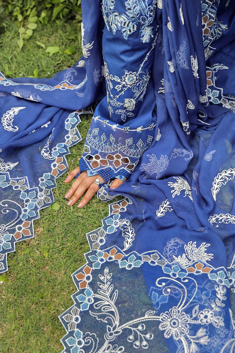 Qalamkar | Festive Lawn 2024 | PS-08 FARHEEN - Rang-e-Khaas