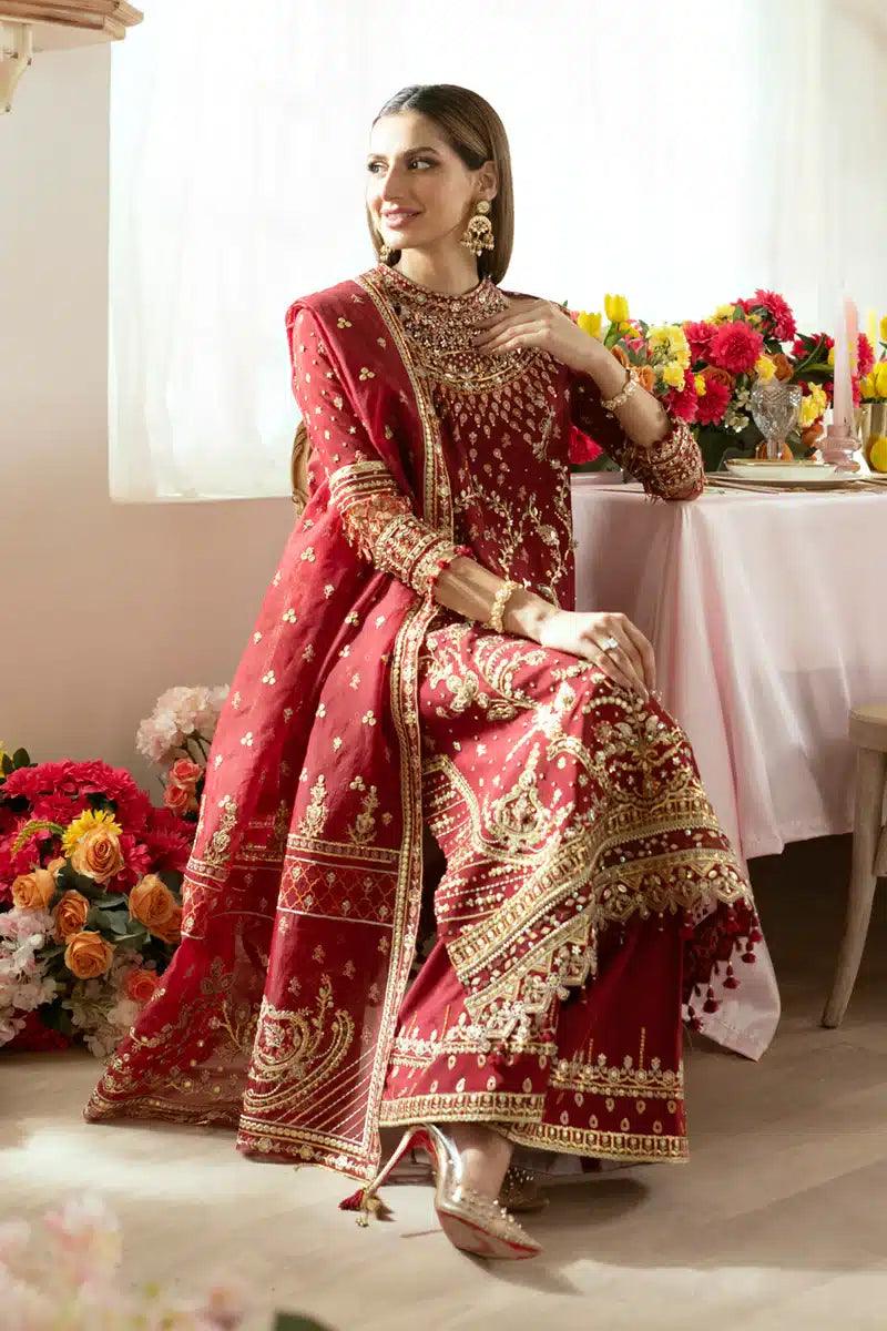 Qalamkar | Dilnaz Wedding Formals | DN-03 ZAINA - Rang-e-Khaas