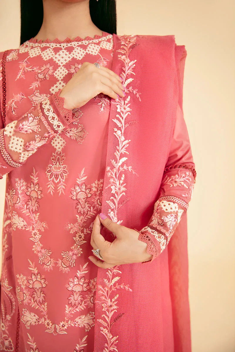 Qalamkar | Qlinekari Luxury Lawn | SQ-09 SENA - Rang-e-Khaas