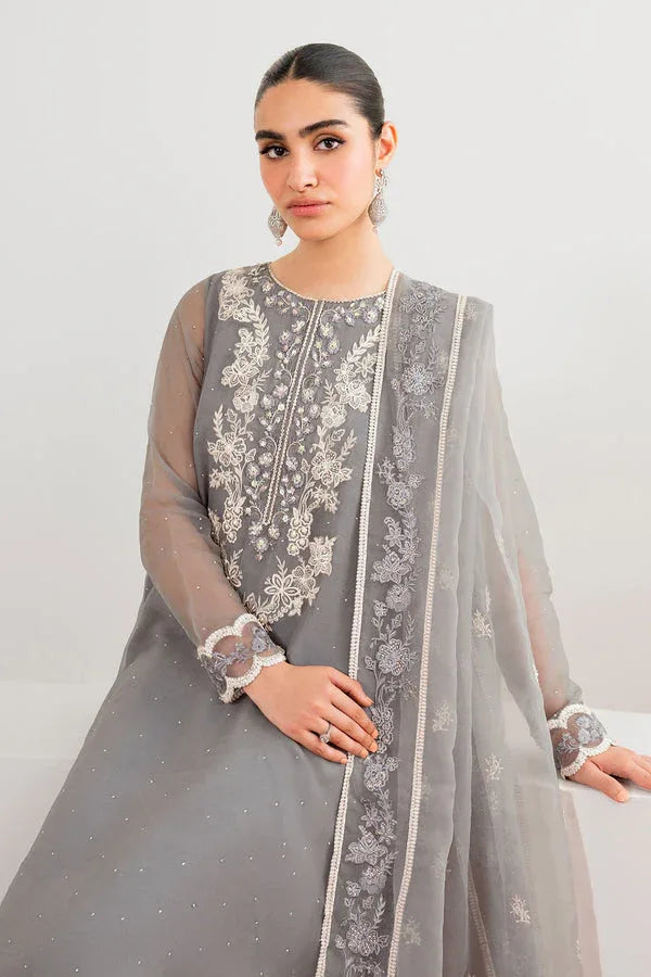 Baroque | Luxury Pret 25 | EMBROIDERED CHIFFON PR-991 - Rang-e-Khaas