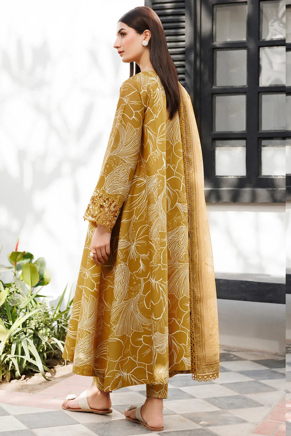 Farasha | Printed Essentials | Dune Aura - Rang-e-Khaas