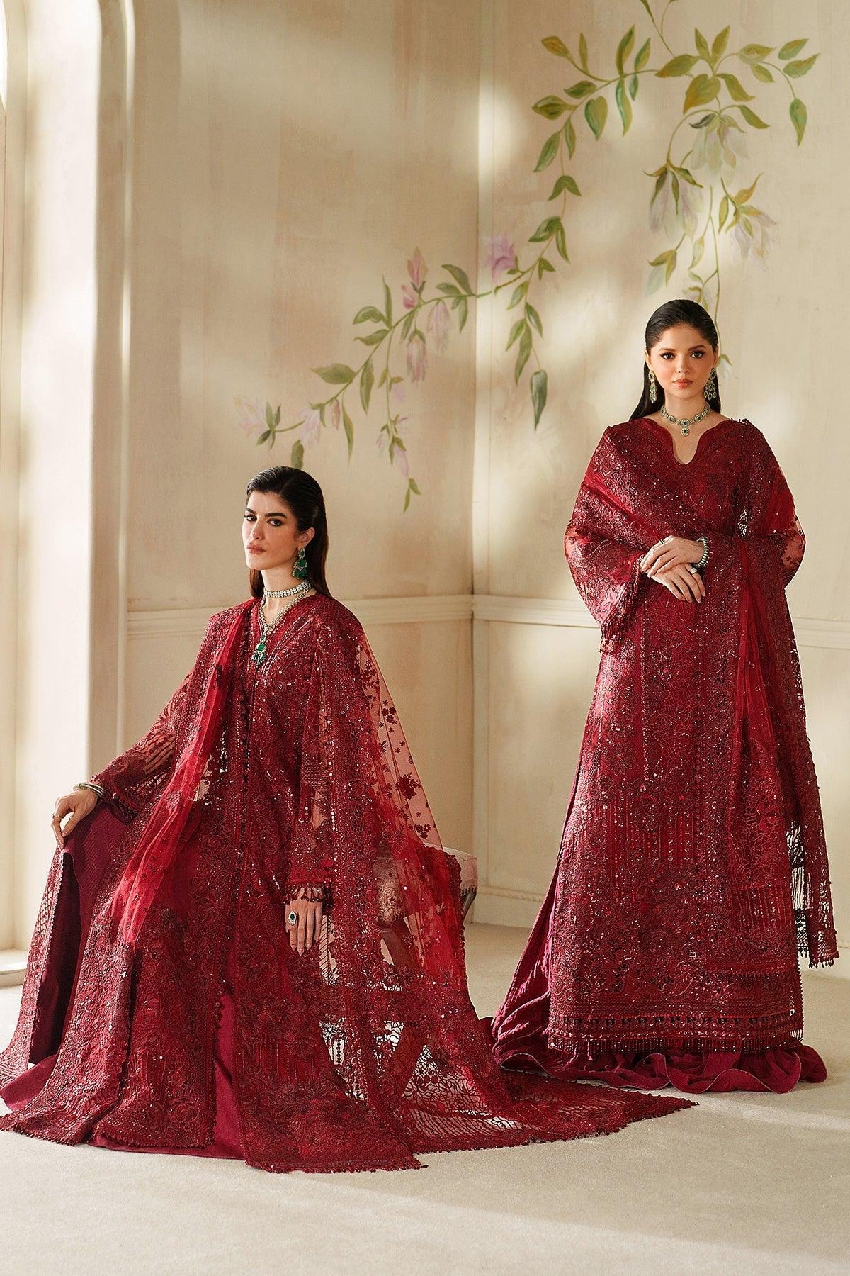 EMBROIDERED NET CH14-01 STITCHED