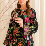 Farasha | Printed Essentials | Ebony Passion