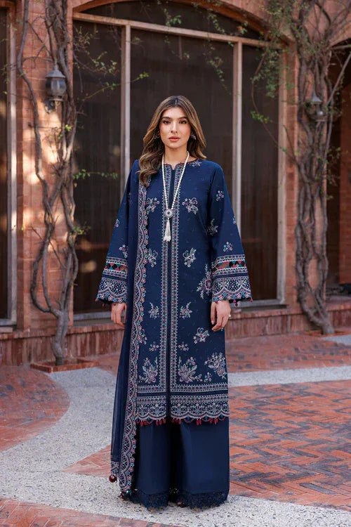 Farasha | Kaavish Lawn 24 | DEEP SAPPHIRE - Rang-e-Khaas
