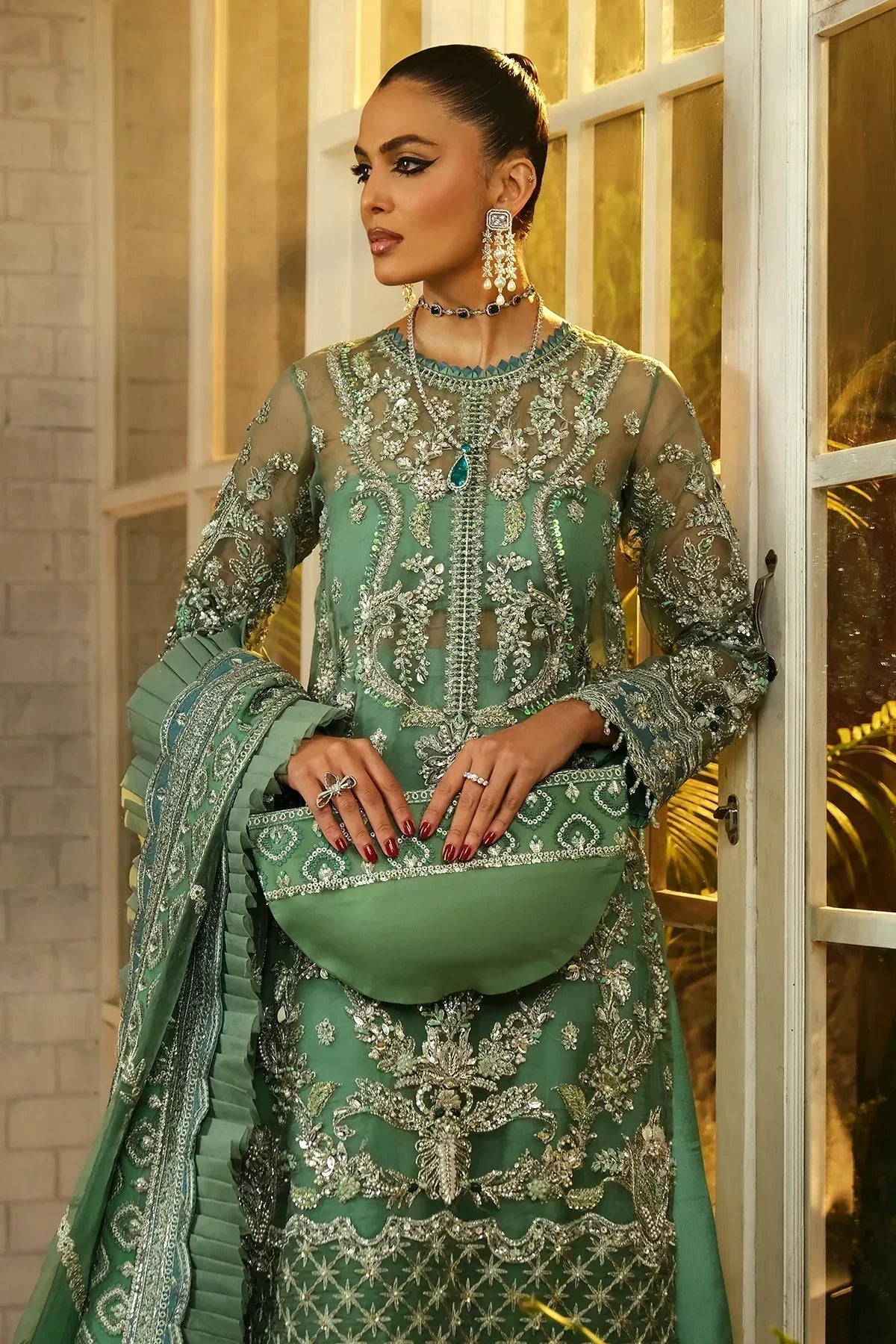 Mina Kashif | Kahani Luxury Formals 23 | Menara - Rang-e-Khaas