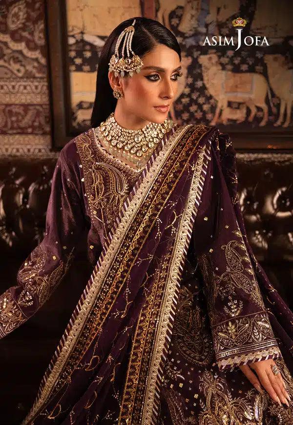 Asim Jofa | Makhmal Wedding Velvet 23 | AJMM-06 - Rang-e-Khaas