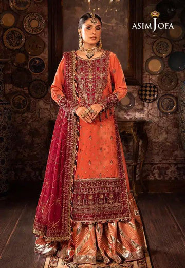 Asim Jofa | Makhmal Wedding Velvet 23 | AJMM-01 - Rang-e-Khaas