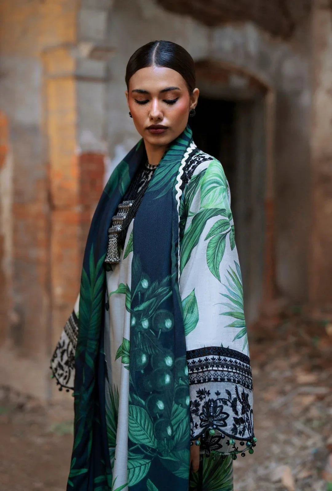 AJR Couture | Sard Sham | Gulbahar - Rang-e-Khaas