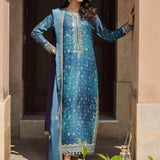 Iznik | Bandhani | UE-335 Embroidered Chiffon
