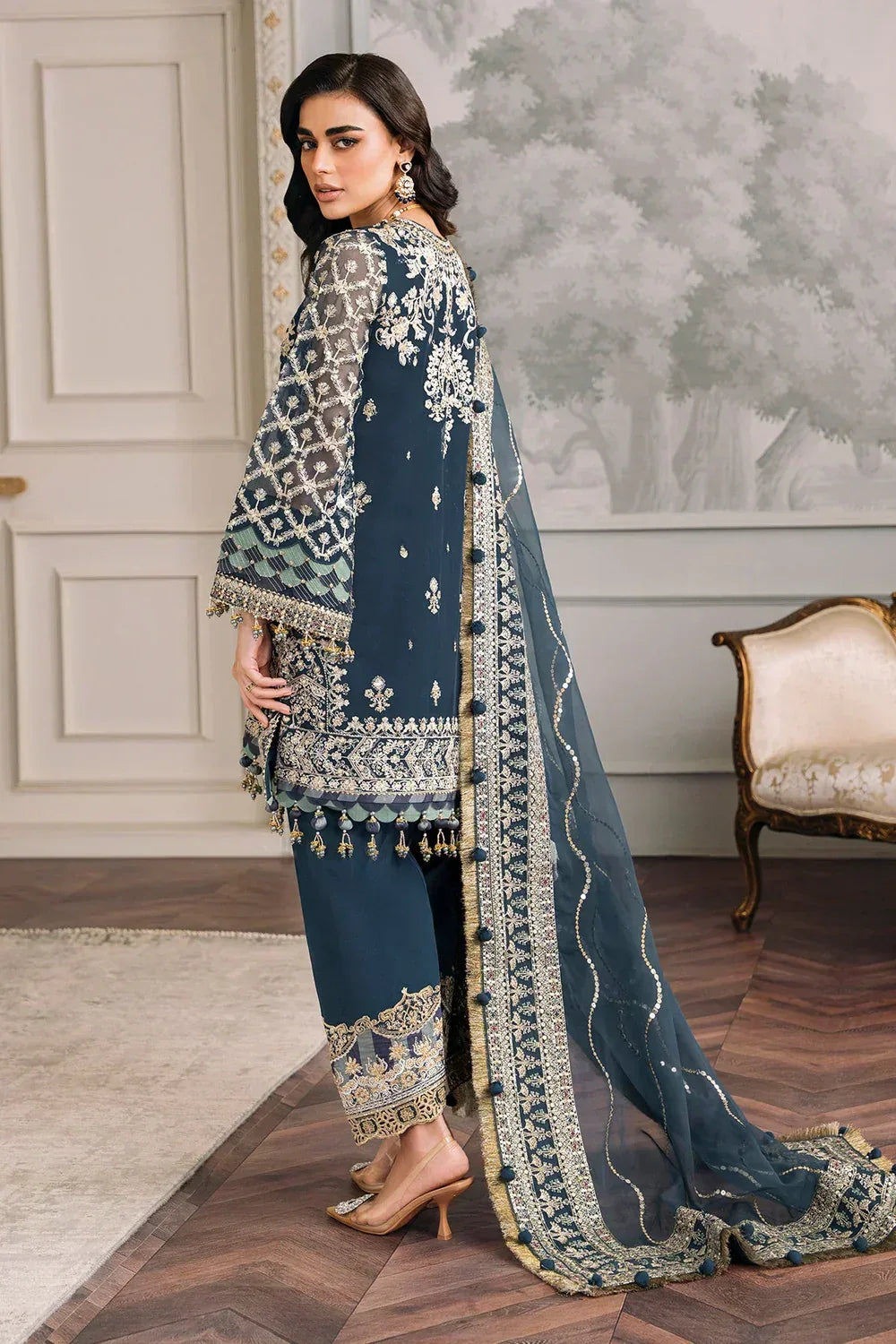 Baroque | Chantelle Embroidered Collection | CH12-01 - Rang-e-Khaas