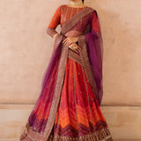 Iznik | Bandhani | UE-334 Embroidered Chiffon