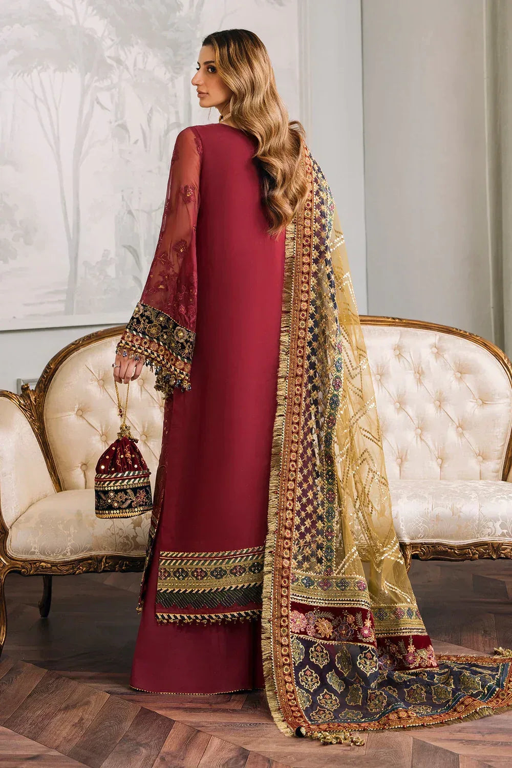 Baroque | Chantelle Embroidered Collection | CH12-07 - Rang-e-Khaas