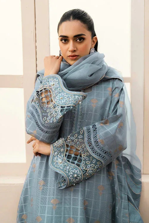 Baroque | Luxury Pret 24 | JACQUARD LAWN UF-606 - Rang-e-Khaas