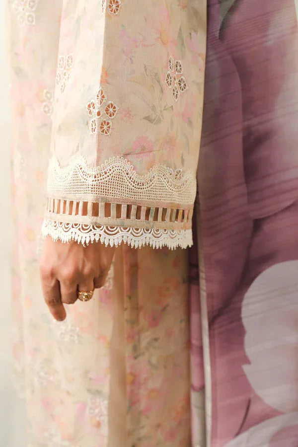 Baroque | Luxury Pret 24 | LAWN UF-660 - Rang-e-Khaas