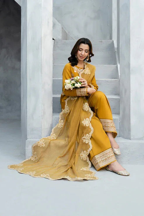 Imrozia Premium | Whispers  of Fall | SP-121 Aureline - Rang-e-Khaas