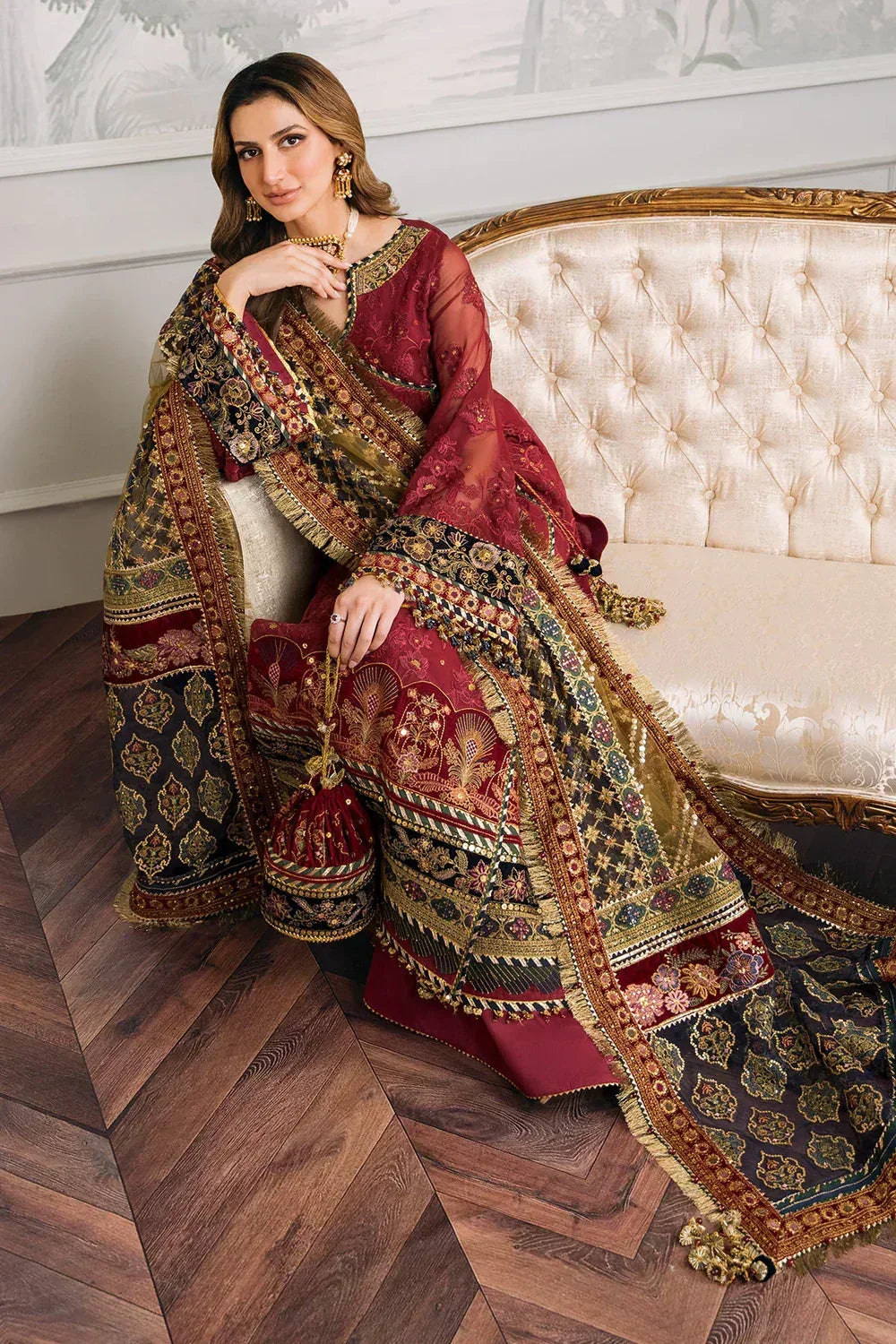 Baroque | Chantelle Embroidered Collection | CH12-07 - Rang-e-Khaas