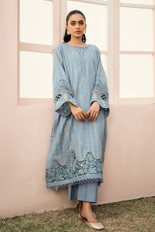 Baroque | Luxury Pret 24 | JACQUARD LAWN UF-606 - Rang-e-Khaas
