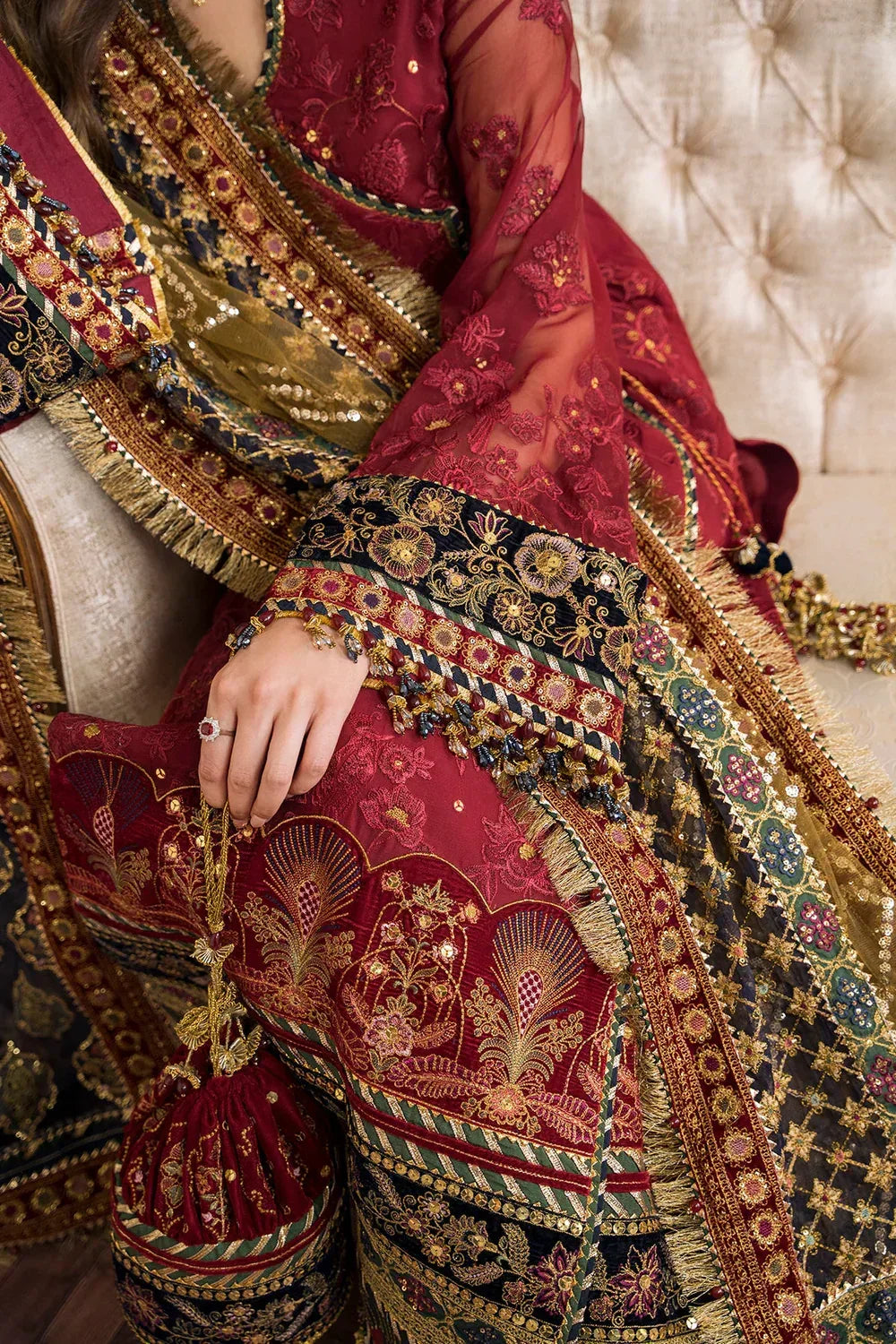 Baroque | Chantelle Embroidered Collection | CH12-07 - Rang-e-Khaas