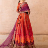 Iznik | Bandhani | UE-334 Embroidered Chiffon