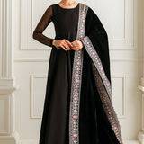 Baroque | Luxury Pret 25 | EMBROIDERED CHIFFON PR-1019