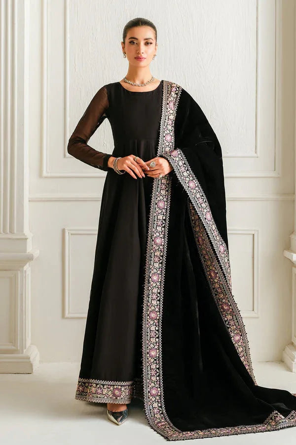 Baroque | Luxury Pret 25 | EMBROIDERED CHIFFON PR-1019 - Rang-e-Khaas
