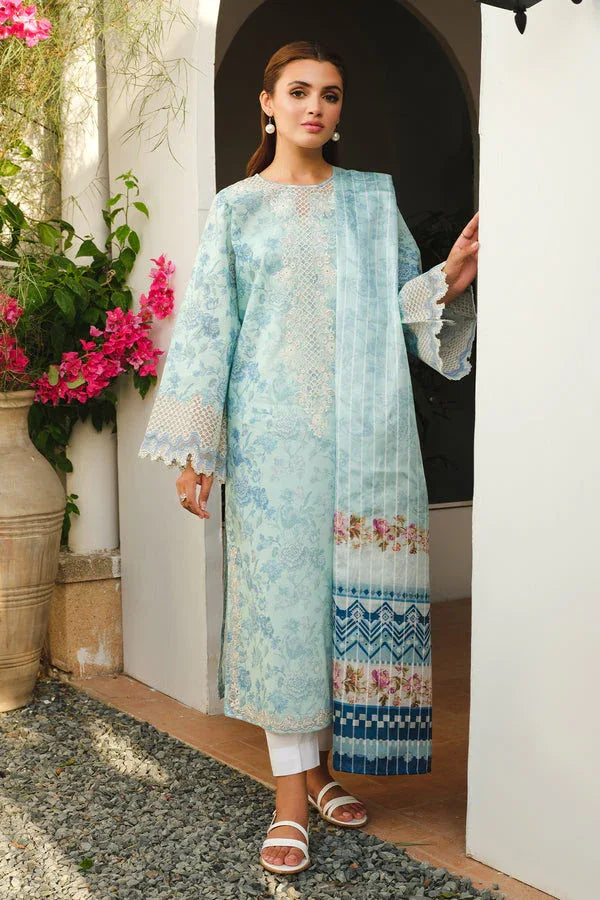Baroque | Luxury Pret 24 | LAWN UF-661 - Rang-e-Khaas