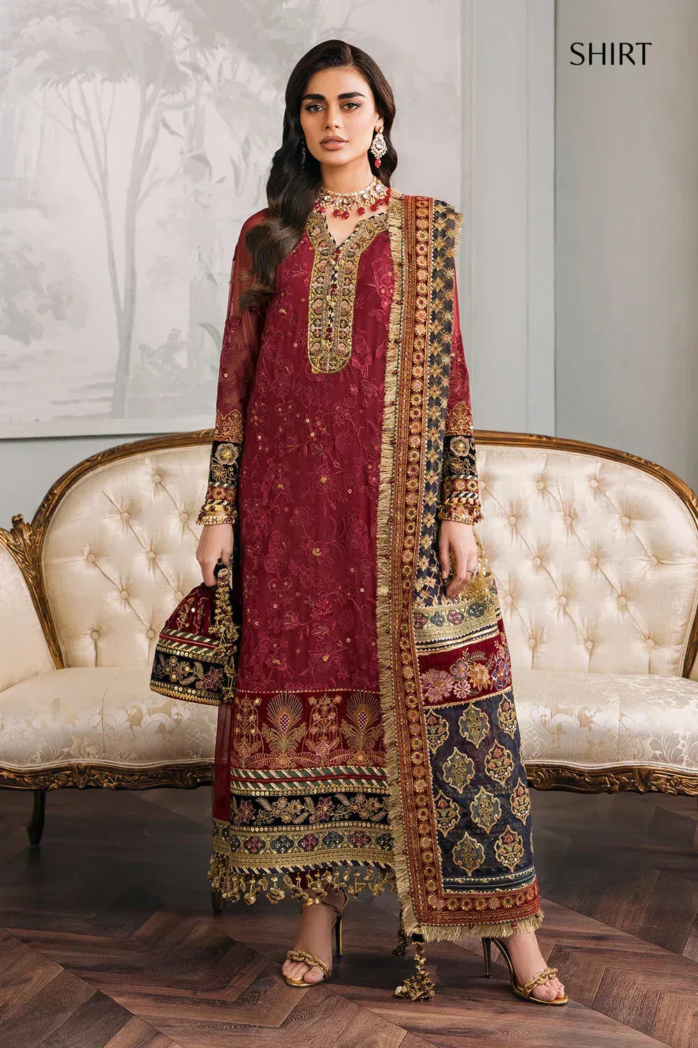 Baroque | Chantelle Embroidered Collection | CH12-07 - Rang-e-Khaas
