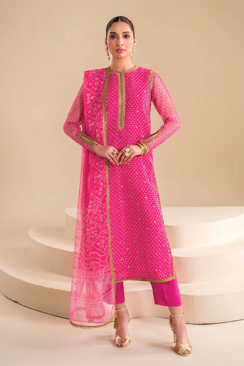 Baroque | Luxury Pret 24 | CHIFFON UF-626 - Rang-e-Khaas