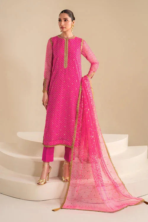 Baroque | Luxury Pret 24 | CHIFFON UF-626 - Rang-e-Khaas