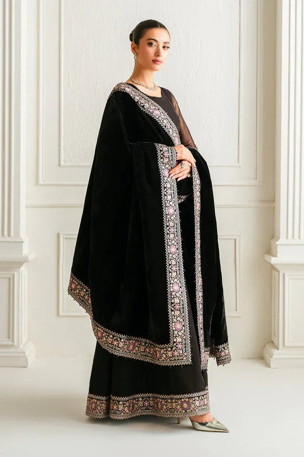 Baroque | Luxury Pret 25 | EMBROIDERED CHIFFON PR-1019 - Rang-e-Khaas