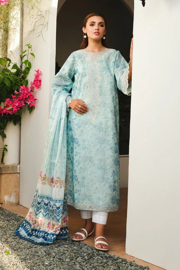 Baroque | Luxury Pret 24 | LAWN UF-661 - Rang-e-Khaas
