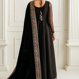 Baroque | Luxury Pret 25 | EMBROIDERED CHIFFON PR-1019