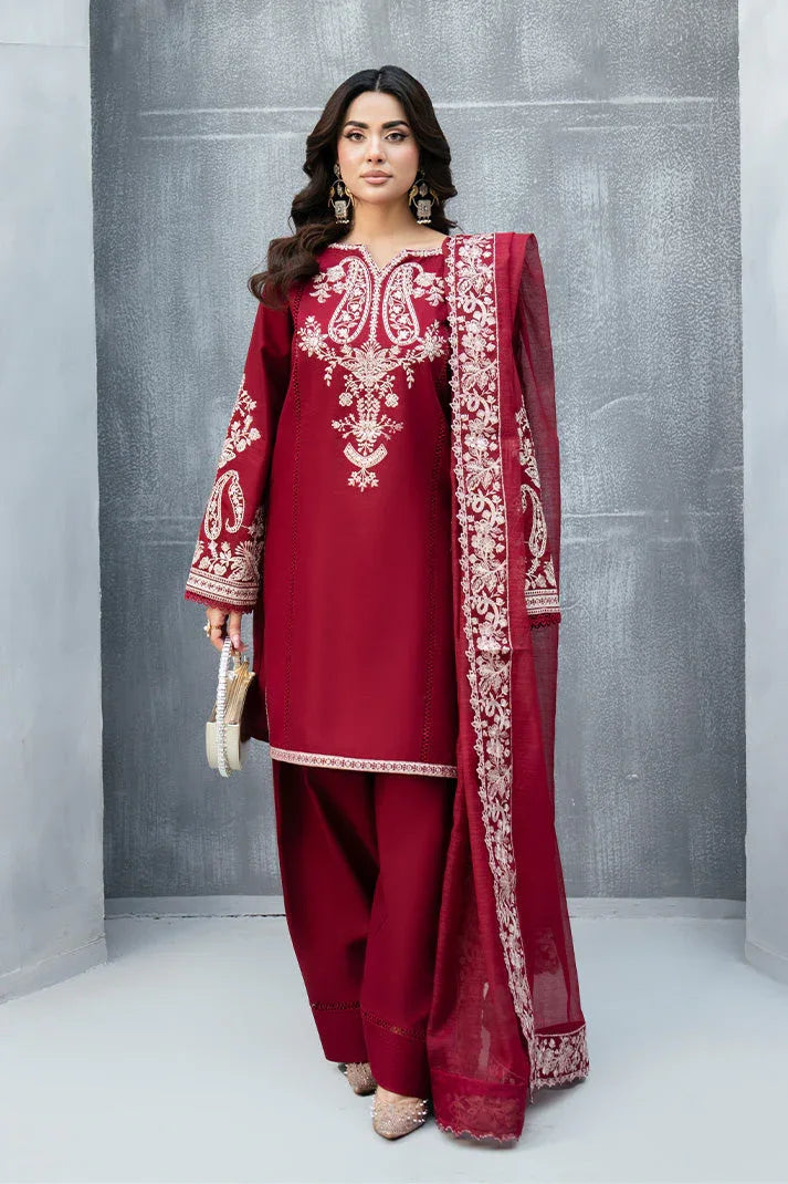 Imrozia Premium | Whispers  of Fall | SP-125 Garnet Sky - Rang-e-Khaas
