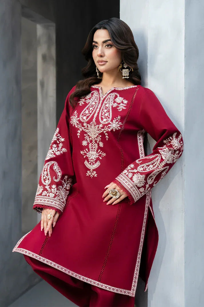 Imrozia Premium | Whispers  of Fall | SP-125 Garnet Sky - Rang-e-Khaas