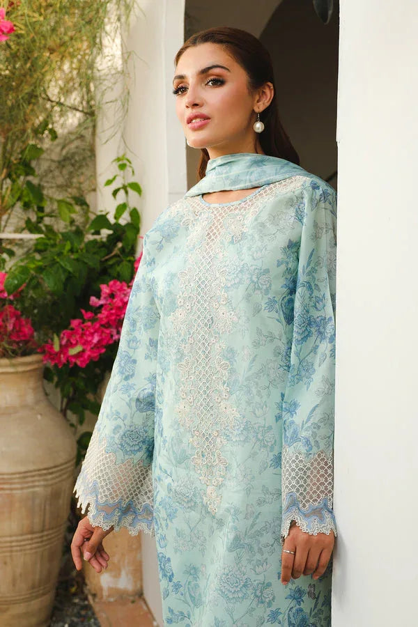Baroque | Luxury Pret 24 | LAWN UF-661 - Rang-e-Khaas
