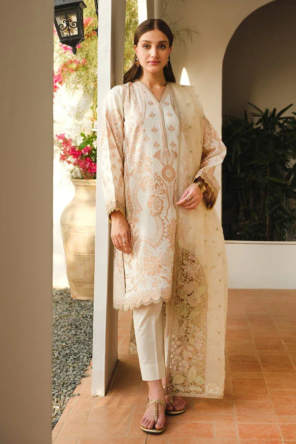 Baroque | Luxury Pret 24 | LAWN UF-662 - Rang-e-Khaas