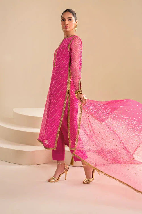 Baroque | Luxury Pret 24 | CHIFFON UF-626 - Rang-e-Khaas