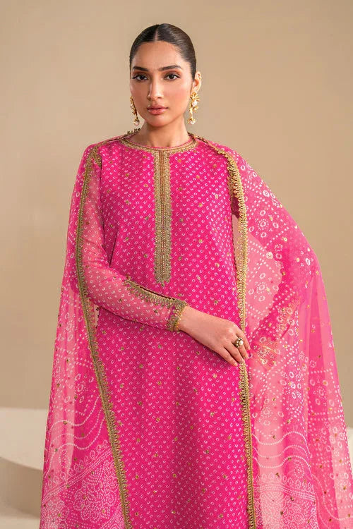 Baroque | Luxury Pret 24 | CHIFFON UF-626 - Rang-e-Khaas