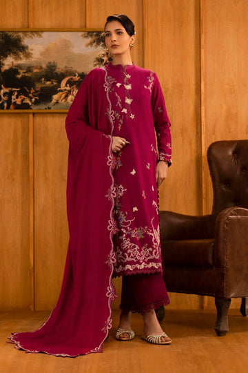 Sana Safinaz | Muzlin Winter 25 | 012A - Rang-e-Khaas