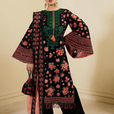 Hussain Rehar | Lawn SS 2023 | Noir
