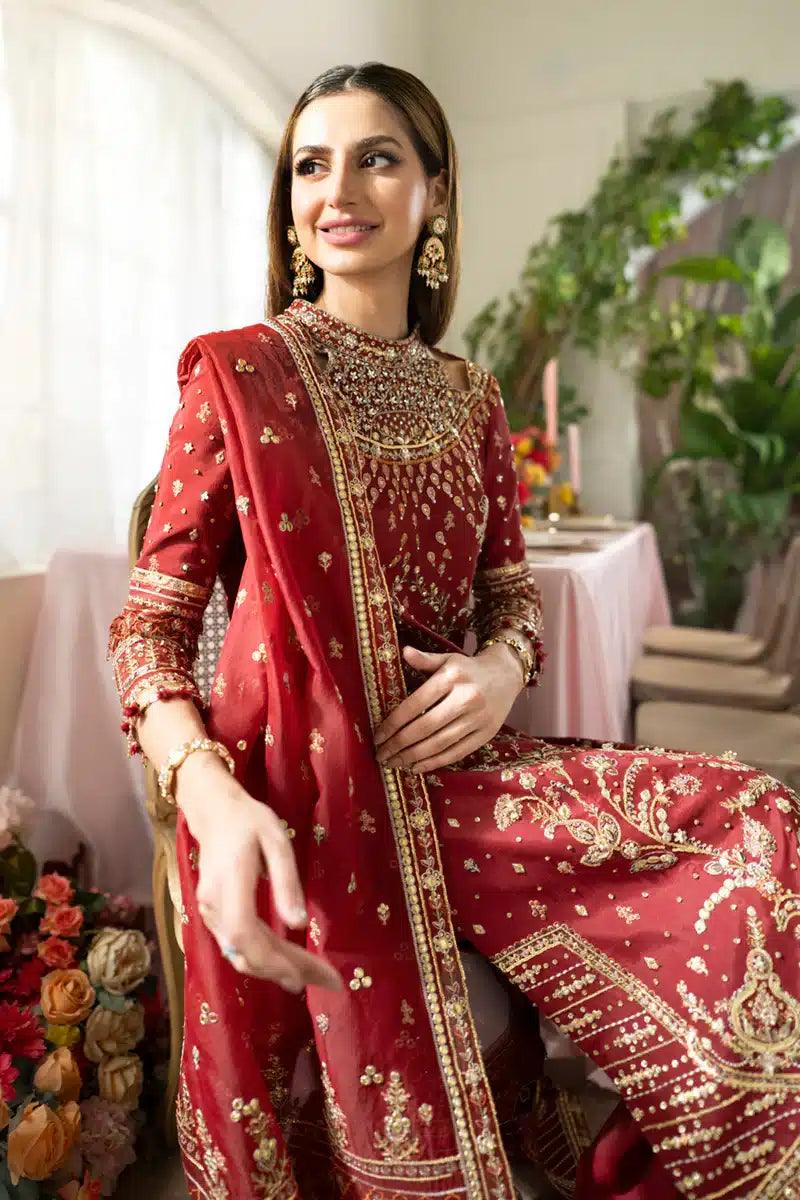 Qalamkar | Dilnaz Wedding Formals | DN-03 ZAINA - Rang-e-Khaas