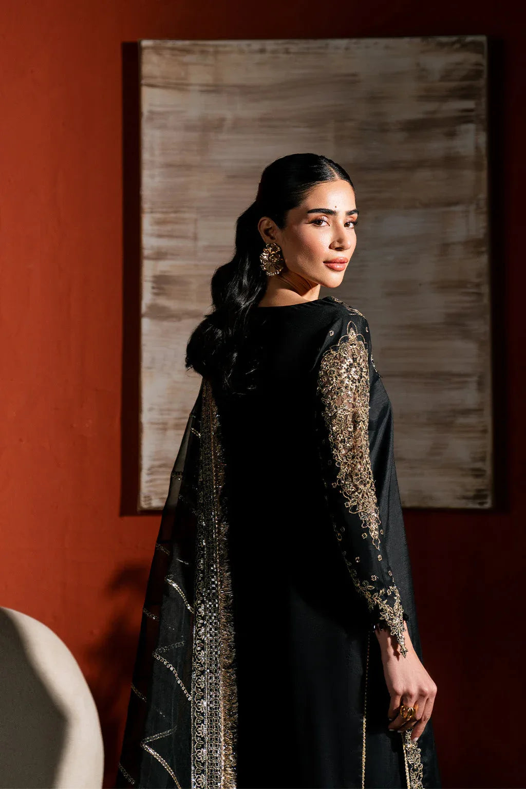 Neeshay | Raw Silk | RTW-RS-03 - Rang-e-Khaas