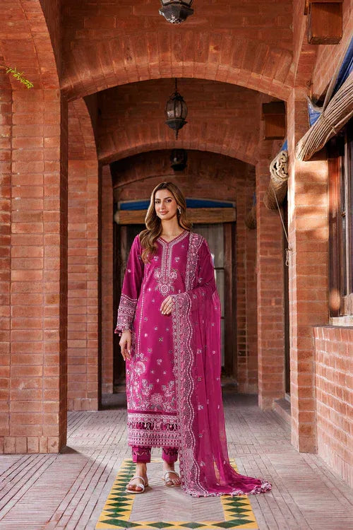 Farasha | Kaavish Lawn 24 | ROSY SOMBER - Rang-e-Khaas