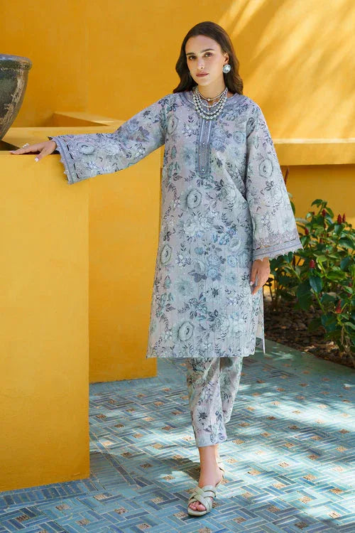 Baroque | Luxury Pret 24 | LAWN UF-580 - Rang-e-Khaas