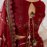 Iznik | Chinnon Chiffon | CC-49 Embroidered Net