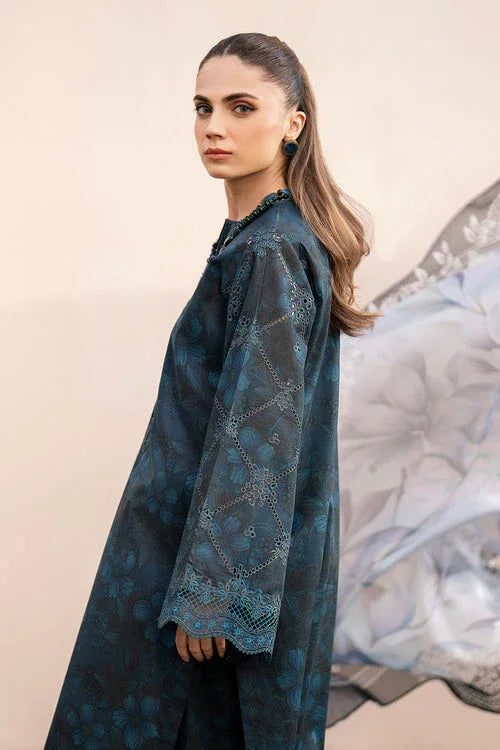 Baroque | Luxury Pret 24 | LAWN UF-608 - Rang-e-Khaas