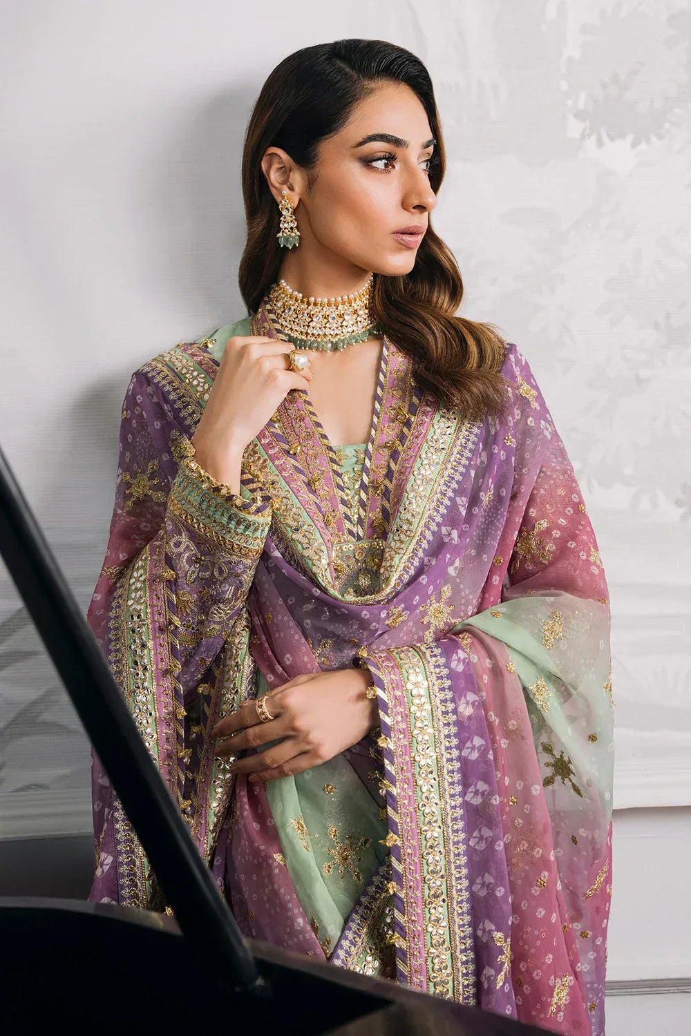 Baroque | Chantelle Embroidered Collection | CH12-08 - Rang-e-Khaas