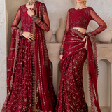 Iznik | Chinnon Chiffon | CC-49 Embroidered Net