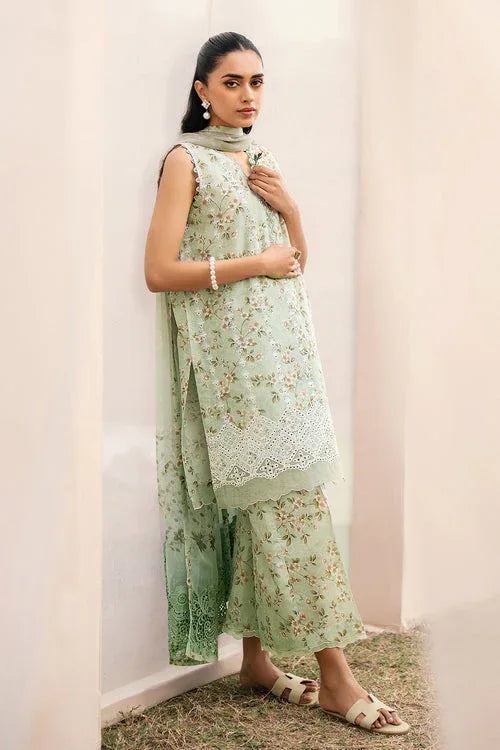 Baroque | Luxury Pret 24 | LAWN UF-609 - Rang-e-Khaas