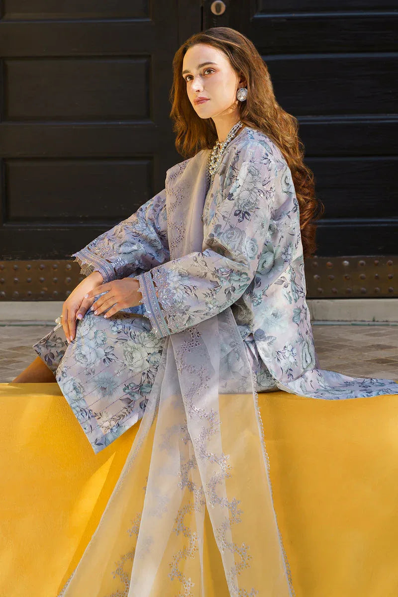 Baroque | Luxury Pret 24 | LAWN UF-580 - Rang-e-Khaas